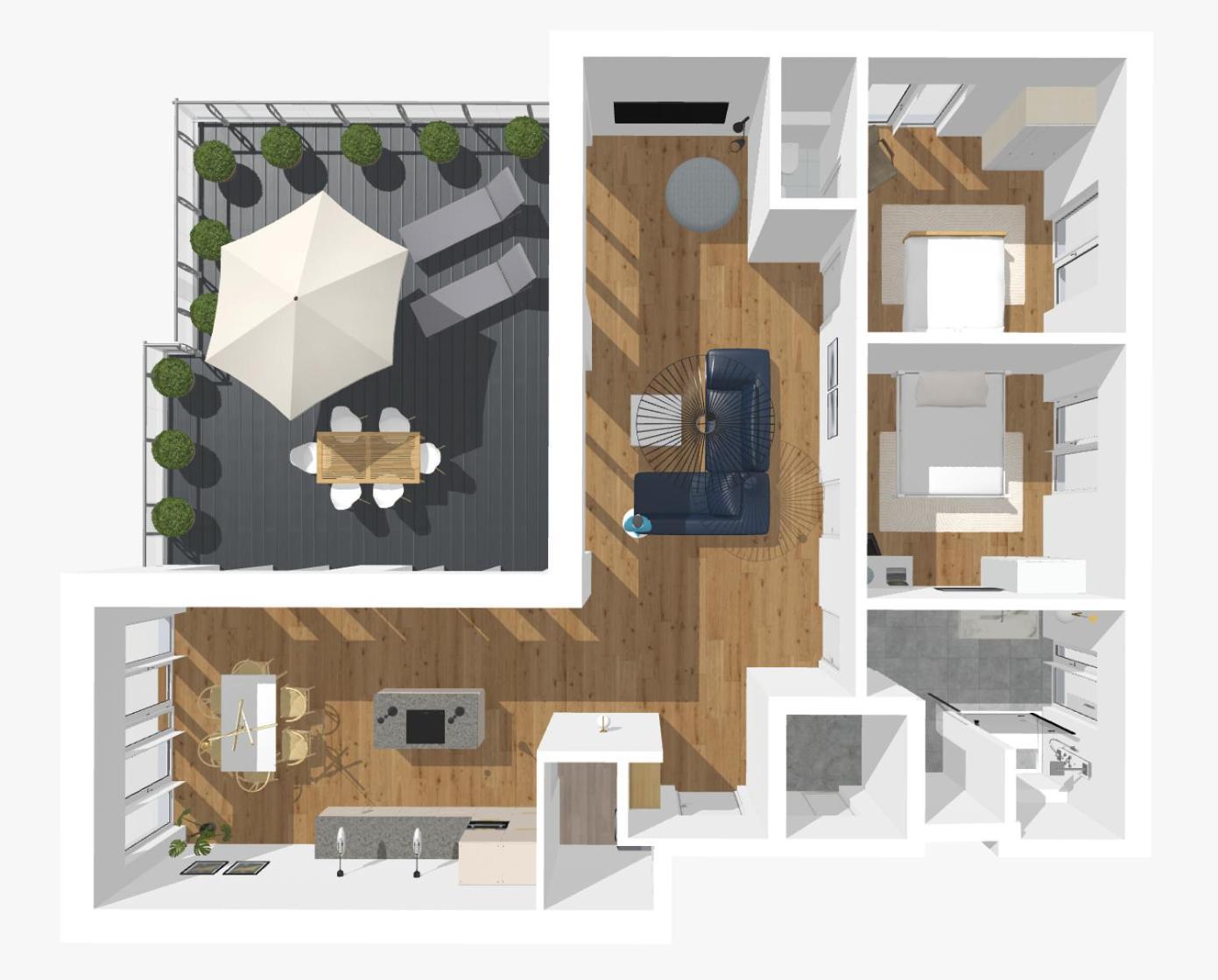 Dahmeloft Apartment Luaran gambar